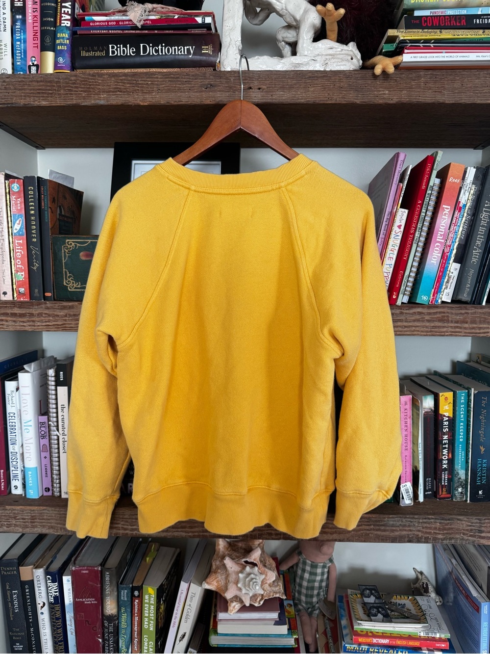 Free People Yellow Graphic Snap-Front Sweatshirt - Picture 3 of 3